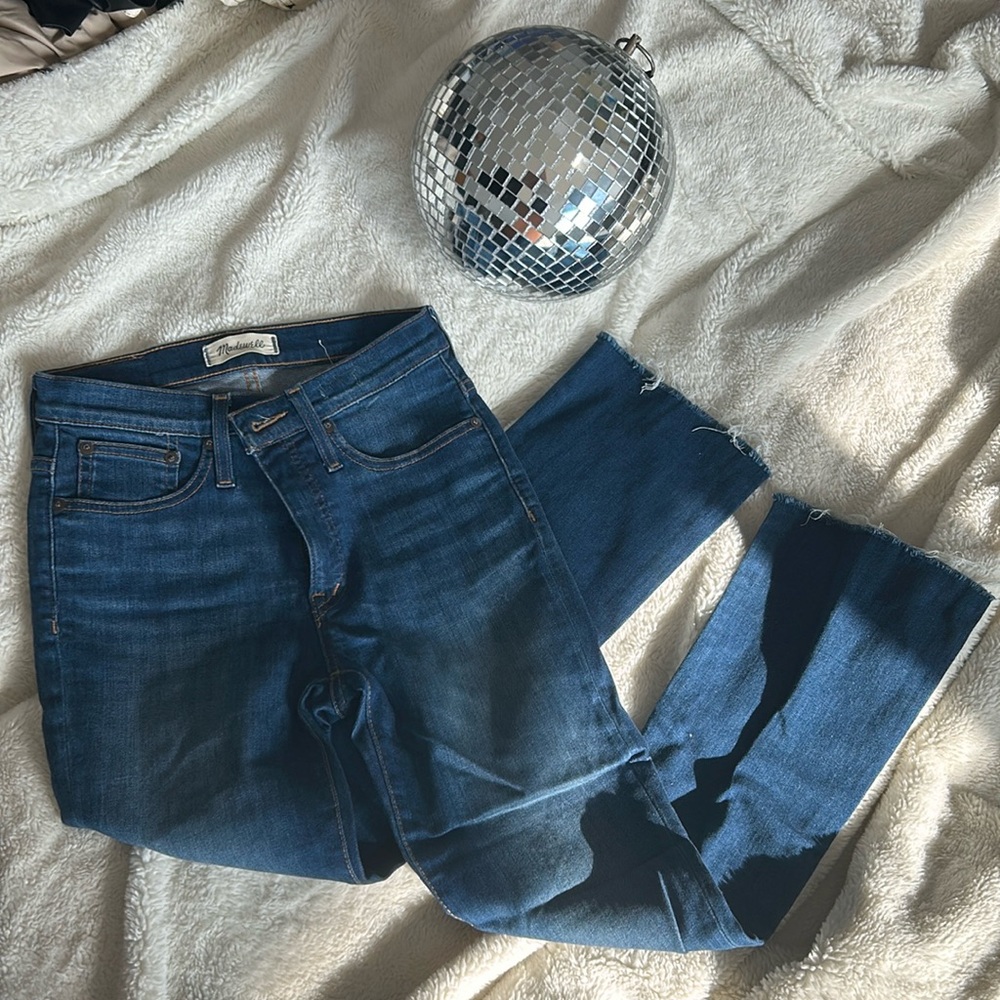 Madewell Cali Demi Boot Jeans Size 25